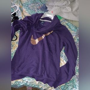 XS purple Nike hoodie